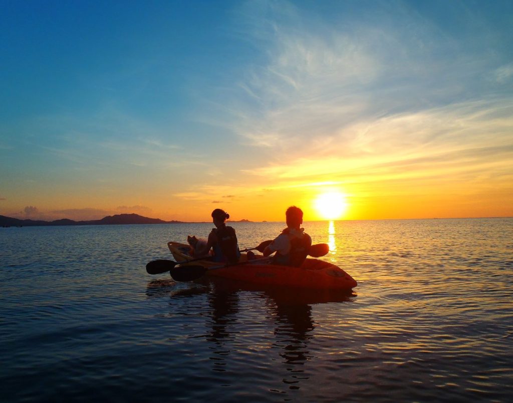 サンセットカヤック